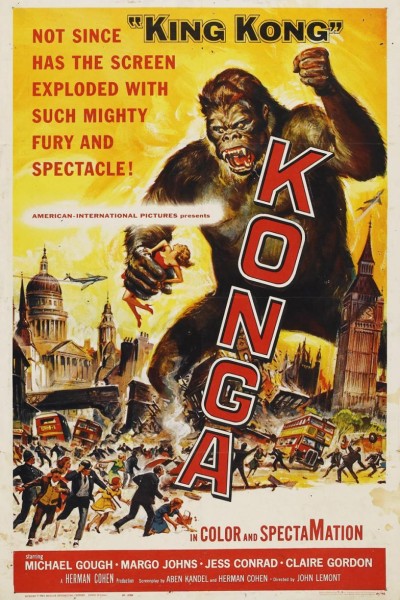 Caratula, cartel, poster o portada de Konga