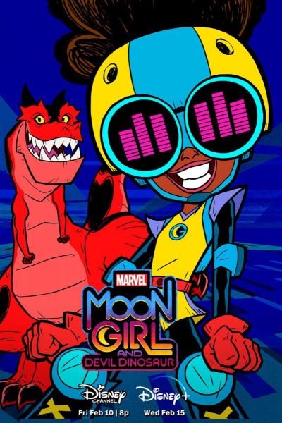 Caratula, cartel, poster o portada de Marvel Moon Girl y Dinosaurio Diabólico