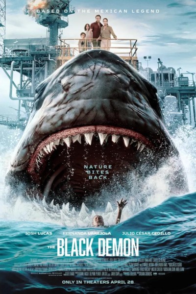 Caratula, cartel, poster o portada de Tiburón negro