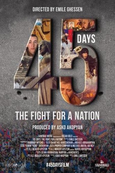 Cubierta de 45 Days: The Fight for a Nation