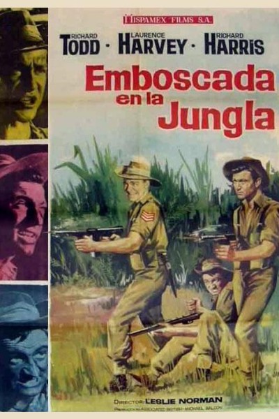 Caratula, cartel, poster o portada de Emboscada en la jungla