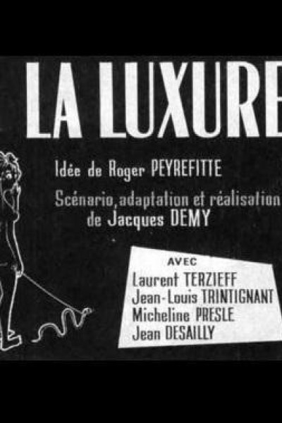 Caratula, cartel, poster o portada de La luxure