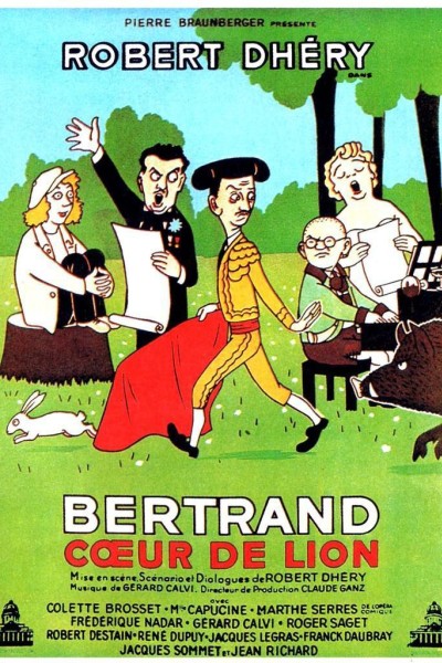 Caratula, cartel, poster o portada de Bertrand coeur de lion