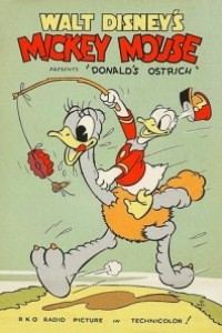Cubierta de Pato Donald: El avestruz de Donald