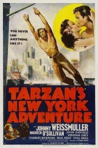 Caratula, cartel, poster o portada de Tarzán en Nueva York