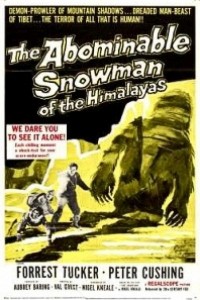 Caratula, cartel, poster o portada de El abominable hombre de las nieves