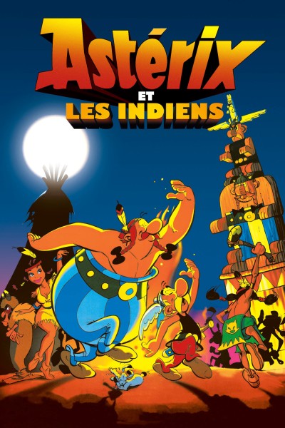 Caratula, cartel, poster o portada de Astérix en América