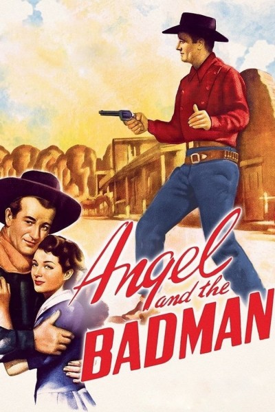 Caratula, cartel, poster o portada de El ángel y el pistolero