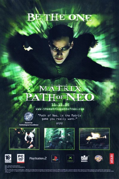 Cubierta de The Matrix: Path of Neo
