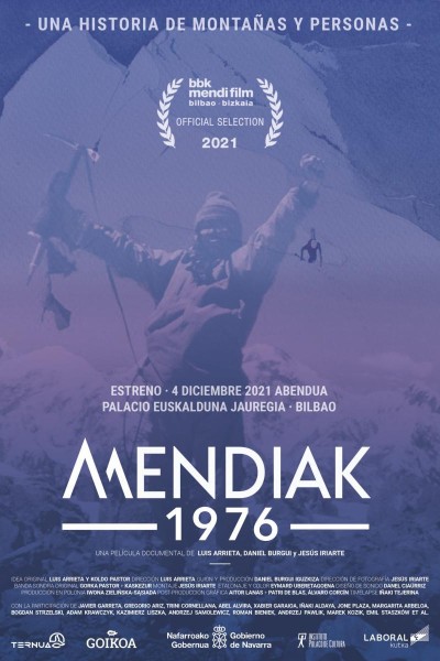 Caratula, cartel, poster o portada de Mendiak 1976