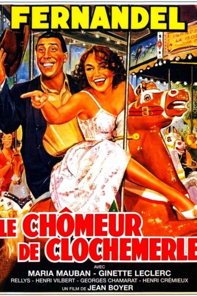 Caratula, cartel, poster o portada de Le chômeur de Clochemerle