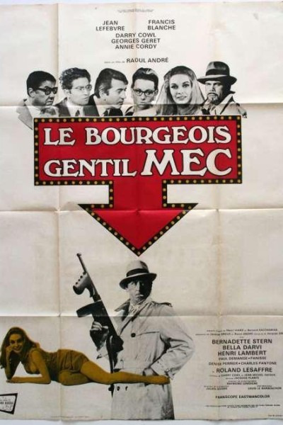 Caratula, cartel, poster o portada de Le bourgeois gentil mec