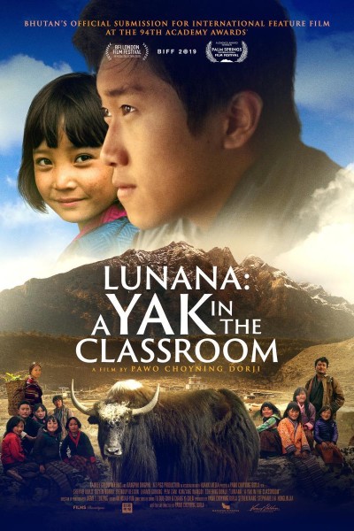 Caratula, cartel, poster o portada de Lunana, un yak en la escuela