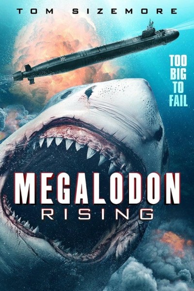 Caratula, cartel, poster o portada de Megalodon Rising