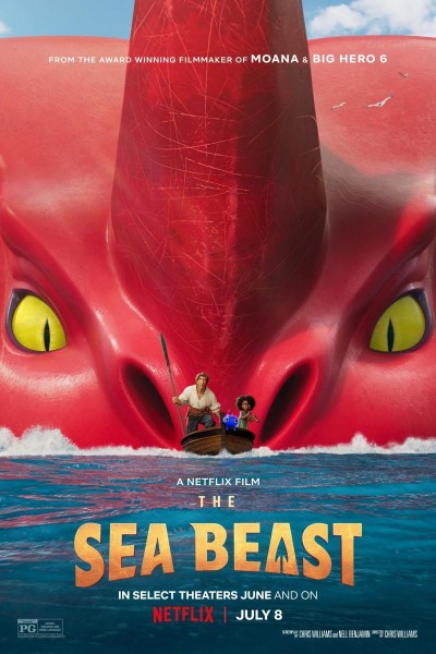 Caratula, cartel, poster o portada de El monstruo marino