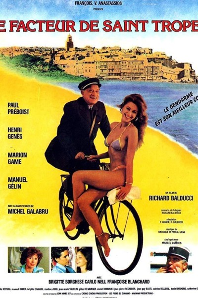 Caratula, cartel, poster o portada de Le facteur de Saint-Tropez