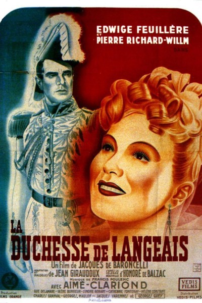 Caratula, cartel, poster o portada de La duquesa de Langeais