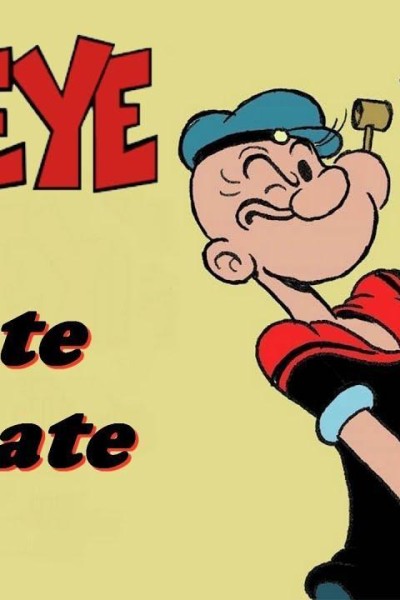 Cubierta de Popeye el Marino: Pista de patinaje