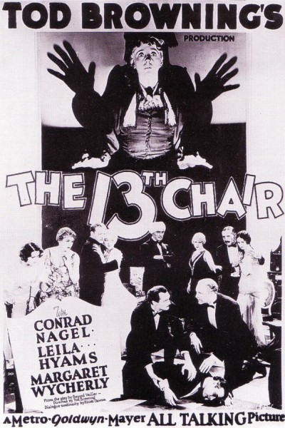 Caratula, cartel, poster o portada de The Thirteenth Chair