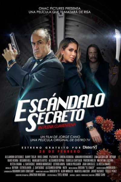 Caratula, cartel, poster o portada de Escándalo secreto: En plena cuarentena