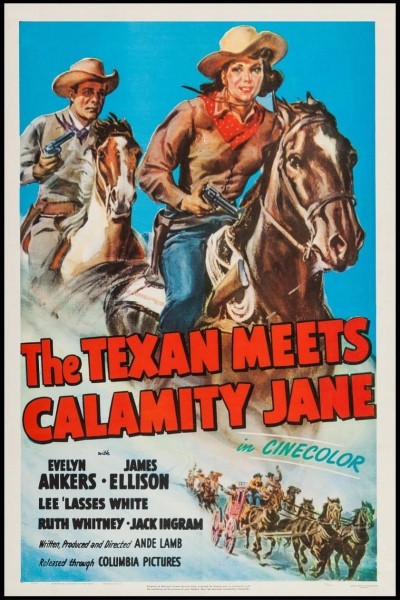 Cubierta de The Texan Meets Calamity Jane