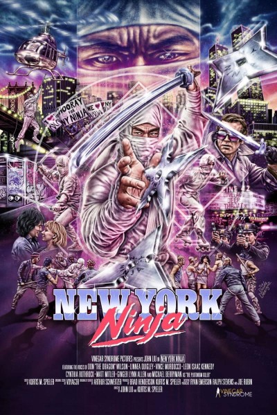 Caratula, cartel, poster o portada de New York Ninja