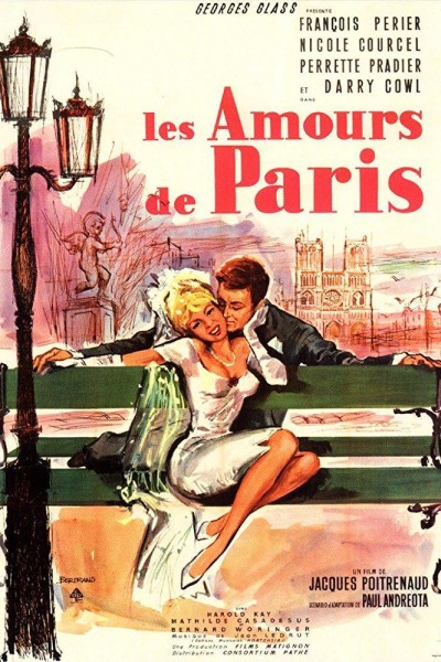 Cubierta de Les amours de Paris