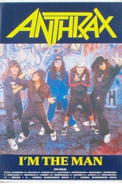 Cubierta de Anthrax: I\'m the Man (Vídeo musical)