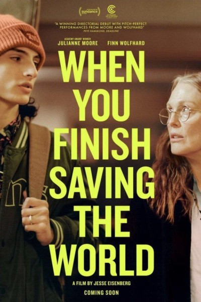Caratula, cartel, poster o portada de When You Finish Saving the World
