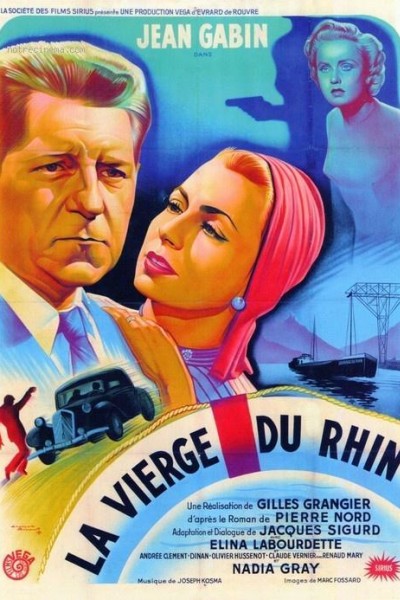 Caratula, cartel, poster o portada de La vierge du Rhin