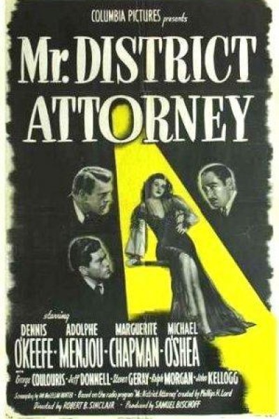 Caratula, cartel, poster o portada de Mr. District Attorney