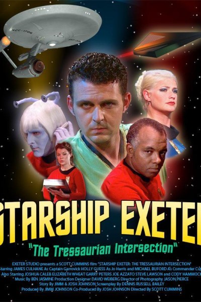Cubierta de Starship Exeter: The Tressaurian Intersection