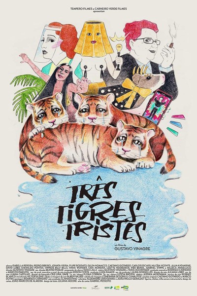 Caratula, cartel, poster o portada de Três Tigres Tristes