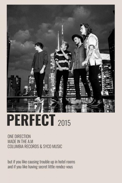 Cubierta de One Direction: Perfect (Vídeo musical)