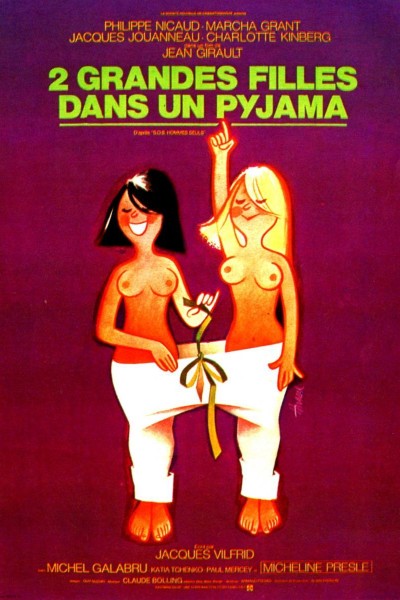 Caratula, cartel, poster o portada de Deux grandes filles dans un pyjama