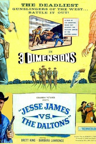 Cubierta de Jesse James vs. the Daltons