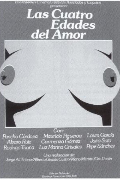 Cubierta de Las cuatro edades del amor