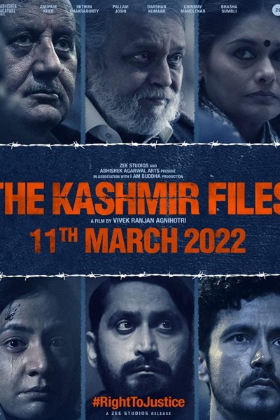 Caratula, cartel, poster o portada de The Kashmir Files