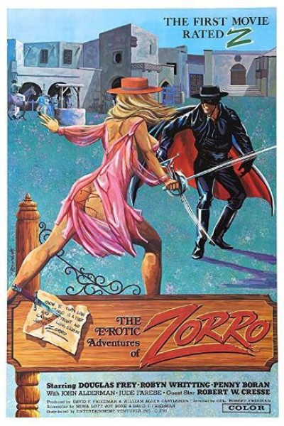 Cubierta de The Erotic Adventures of Zorro