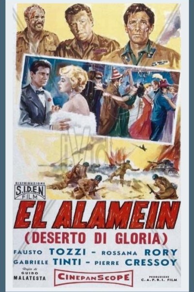 Caratula, cartel, poster o portada de El Alamein