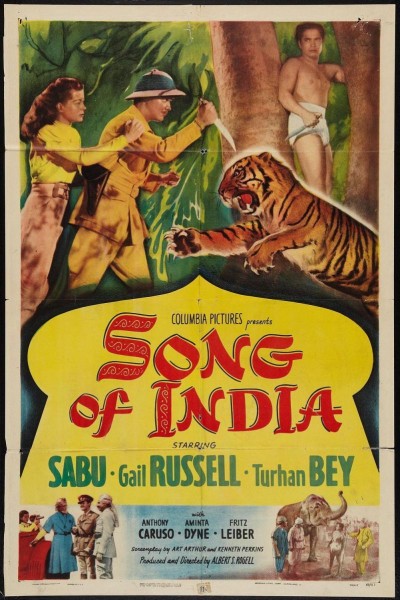 Caratula, cartel, poster o portada de Song of India