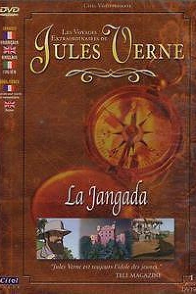 Cubierta de Los viajes fantásticos de Julio Verne: La Jangada