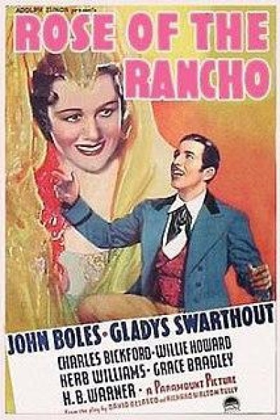 Caratula, cartel, poster o portada de La rosa del rancho