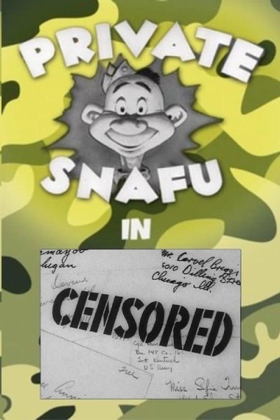 Caratula, cartel, poster o portada de Private Snafu: Censored