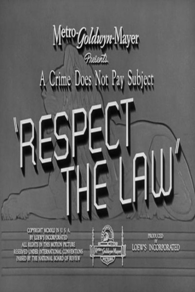 Cubierta de Respect the Law
