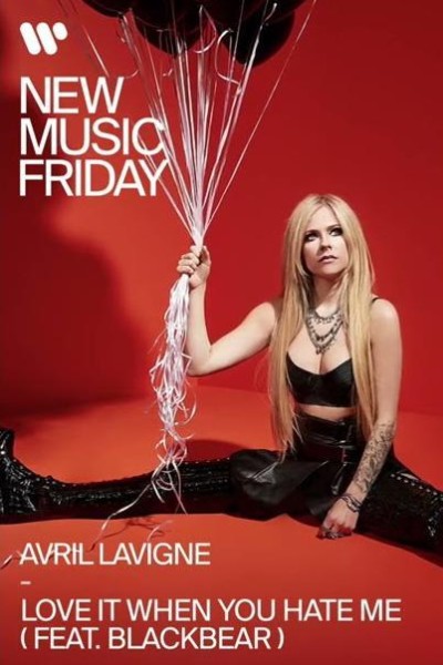 Cubierta de Avril Lavigne: Love It When You Hate Me (Vídeo musical)