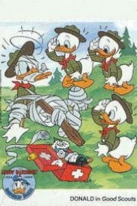 Cubierta de Pato Donald: Buenos exploradores