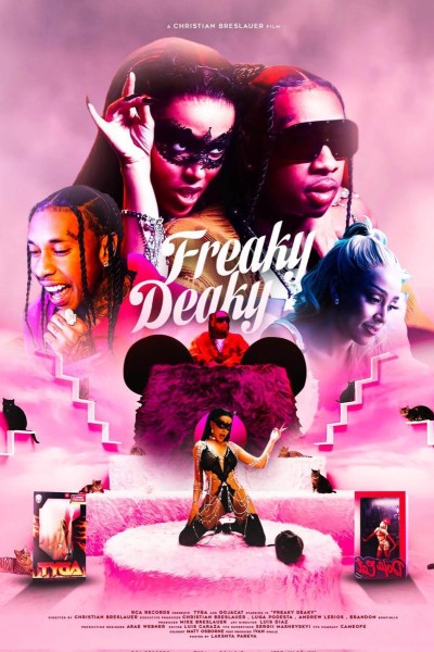 Caratula, cartel, poster o portada de Tyga & Doja Cat: Freaky Deaky (Vídeo musical)