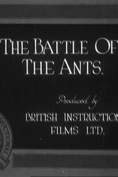 Caratula, cartel, poster o portada de The Battle of the Ants