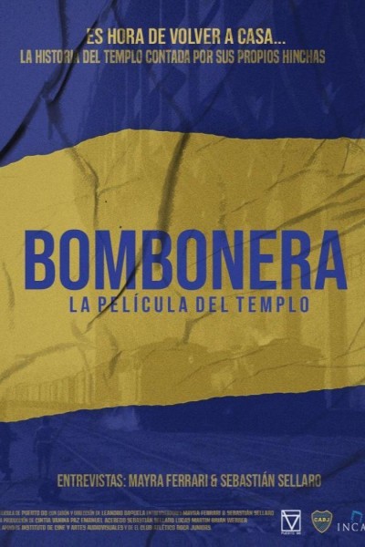 Caratula, cartel, poster o portada de Bombonera, la película